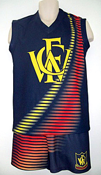 afl guernsey and shorts